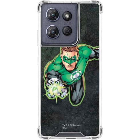 DC Comics Green Lantern Portrait Art by Jim Lee Moto G Play 5G (2025) Clear Case